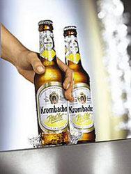 Krombacher Pils in der Flasche