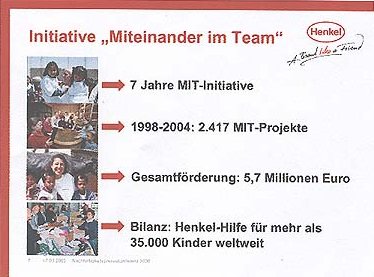 Henkel MIT soziale Projekte