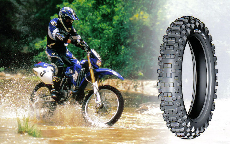 Dunlop D908: Neuer straenzugelassener
Enduro-Reifen mit FIM-Zulassung

Fr Hard-Enduristen mit hchsten Ansprchen hat
Dunlop den neuen Enduro-Reifen D908 entwickelt. Der
Wettbewerbsreifen ist sowohl fr den Straenverkehr
als auch fr FIM-Wettbewerbe homologiert