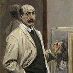Max Liebermann Selbstbildnis 1909/1910