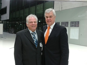 Senator Frank Horch und Marcel Schäffler