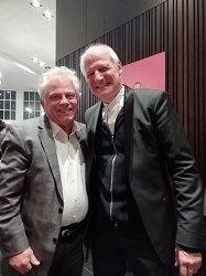 Marcel Schäffler und Michael Lang, Intendant Ohnsorg Theater