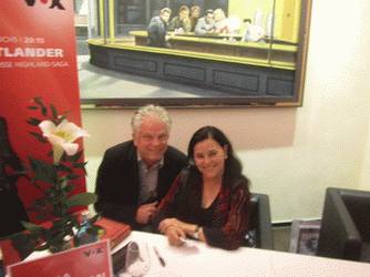 Marcel Schaeffler und Diana Gabaldon