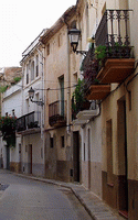 Gasse in Mont Roig del Camp