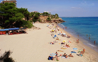 Strand von Miami Playa