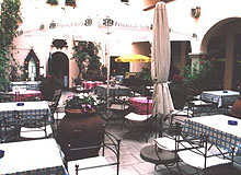 Biergarten in Reichenhall