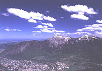 Blick auf Reichenhall