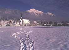 Winter in Bayerisch Gmain
