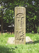 Alte Stele in Lunden