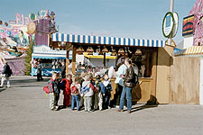 Kinder als Besucher auf dem Oktoberfest zum halben Preis