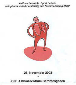 Der asthmaChamp 2003