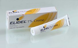 Die kortisonfreie Creme Elidel von Novartis Pharma