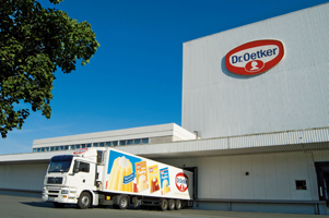 Dr. Oetker Werk Bielefeld Hochregallager